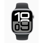 Apple Watch Series 10 42 mm - Prata Alumínio ( Pulseira esportiva Preta )-ddb507b6-e865-4601-9620-f149bf97282f