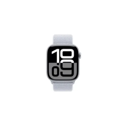 Apple Watch Series 10 42 mm - Prata Alumínio ( Pulseira Loop Cloud )