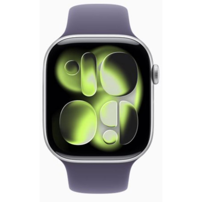 Apple Watch Series 11 42mm GPS - Prateado Alumínio - Pulseira Esportiva-ed56f548-083a-4a70-8c59-e2e6f5acc8f1