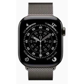 Apple Watch Series 11 46mm GPS + Celular - Ardósia Titânio - Pulseira estilo Milânes