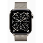 Apple Watch Series 11 46mm GPS + Celular - Natural Titânio - Pulseira estilo Milânes-d1456278-7b1f-4dd4-8f5d-61eae1b6e1b6