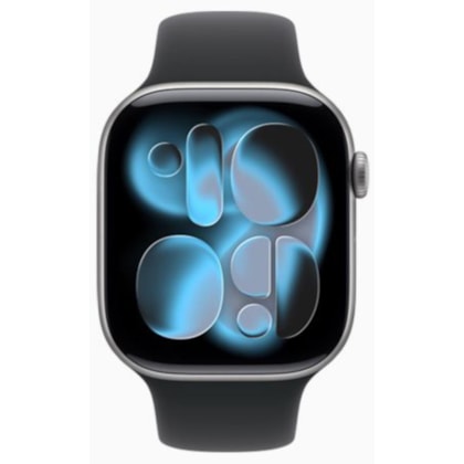 Apple Watch Series 11 46mm GPS - Cinza Espacial Alumínio - Pulseira Esportiva