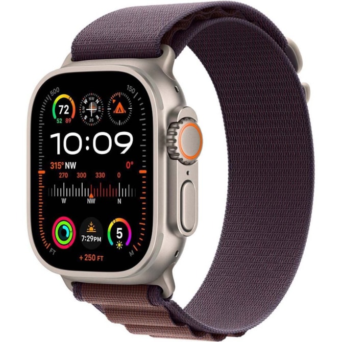 Apple Watch Ultra 2 GPS + Celular Natural 49mm - Pulseira loop Índigo alpine-deab90fd-1e53-44f0-8b29-2de7dcace016