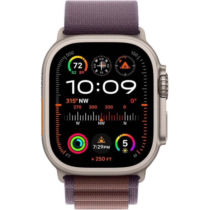 Apple Watch Ultra 2 GPS + Celular Natural 49mm - Pulseira loop Índigo alpine-39d16221-0379-44d6-bac3-63697b5ed84e