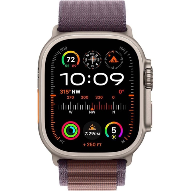 Apple Watch Ultra 2 GPS + Celular Natural 49mm - Pulseira loop Índigo alpine-9ac2ce53-d7d2-4c24-83b2-9f922fa373de