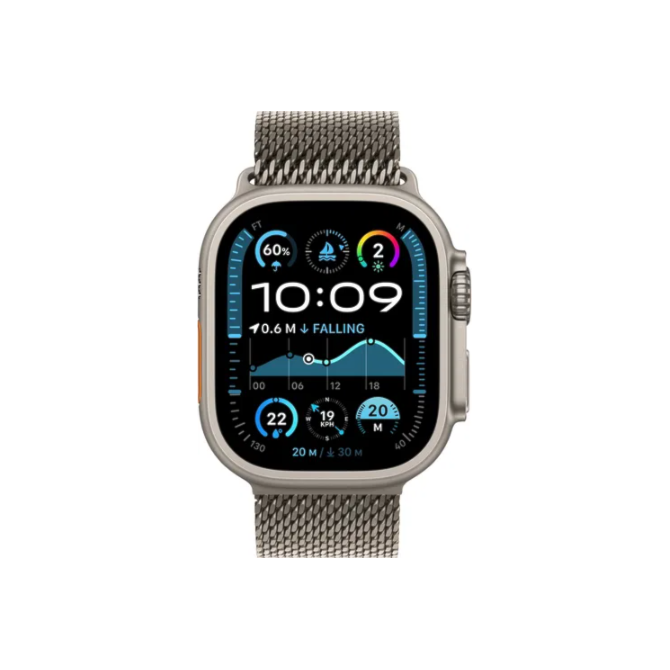 Apple Watch Ultra 2 GPS + Celular Natural 49mm - Pulseira Milanese Loop - Natural Titanium-237700cc-a653-4de3-ba95-39739bd15aca