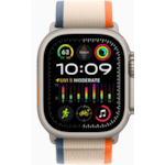 Apple Watch Ultra 2 GPS + Celular Natural Titânio 49mm - Pulseira Loop Trail - Laranja e Bege-669de2bb-cf9c-40c1-ba2c-8c293350bb32