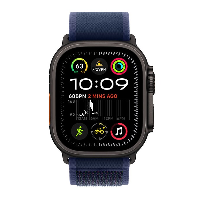 Apple Watch Ultra 2 GPS + Celular Preto 49mm - Pulseira Loop Trail -  Azul-24bbc5d0-bb54-418c-9dfa-e042f40c11f6