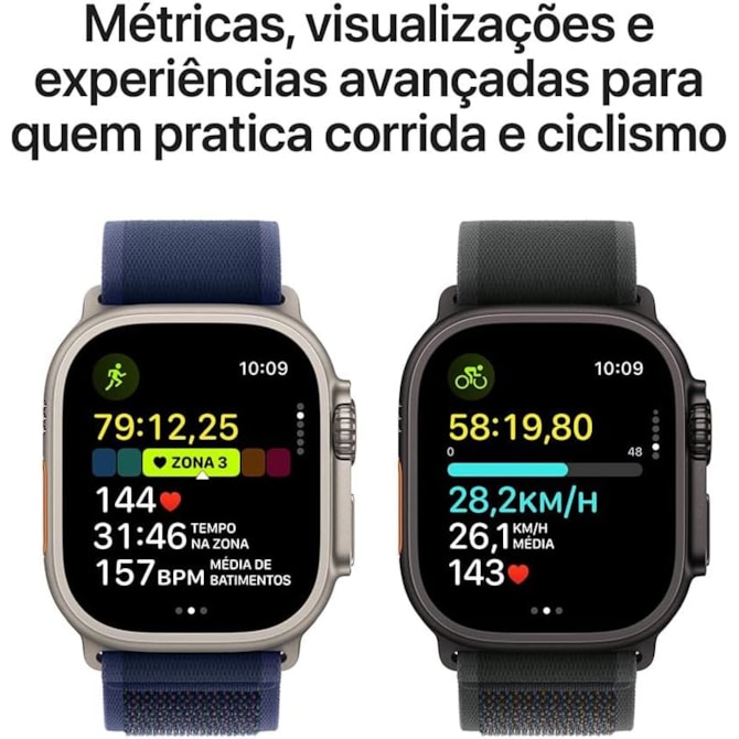 Apple Watch Ultra 2 GPS Preto 49mm - Pulseira loop Trail Preta-06afe9be-7d7c-4b41-a6ab-0dc5abe0e6ca