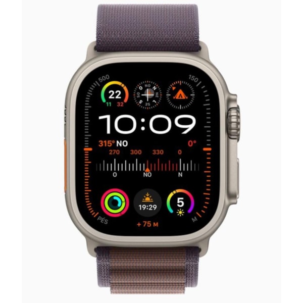 Apple Watch Ultra 2 GPS Titânio 49mm - pulseira Loop Alpina Índigo-5462c1f7-5700-40a4-aa88-6bbcbbbd1b06