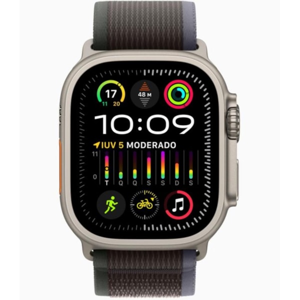 Apple Watch Ultra 2 GPS Titânio 49mm - pulseira Loop Trail Azul / Preto-2e335dee-90d1-4adc-b0c7-194d243d9813