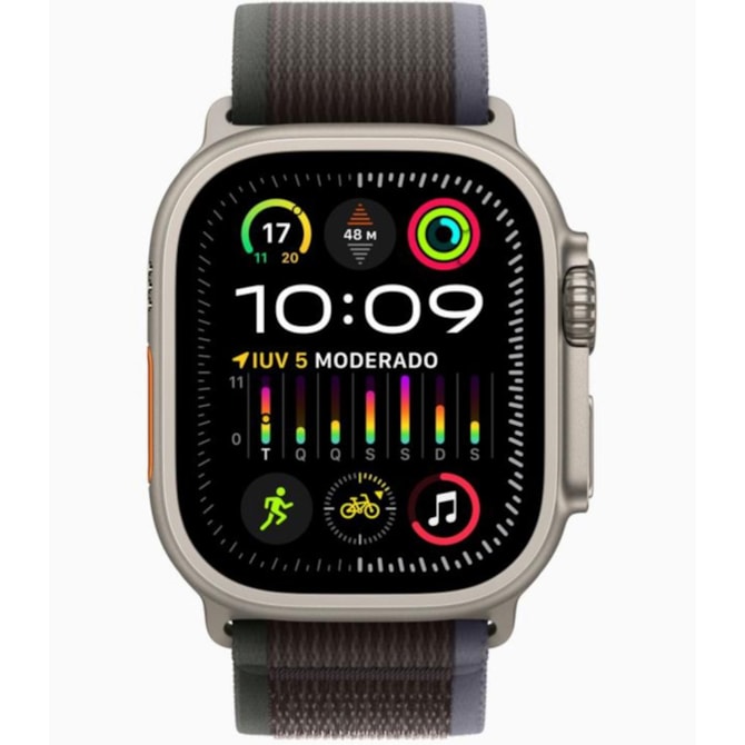 Apple Watch Ultra 2 GPS Titânio 49mm - pulseira Loop Trail Azul / Preto-94ee66a4-9eae-489f-8923-5296714a2b39