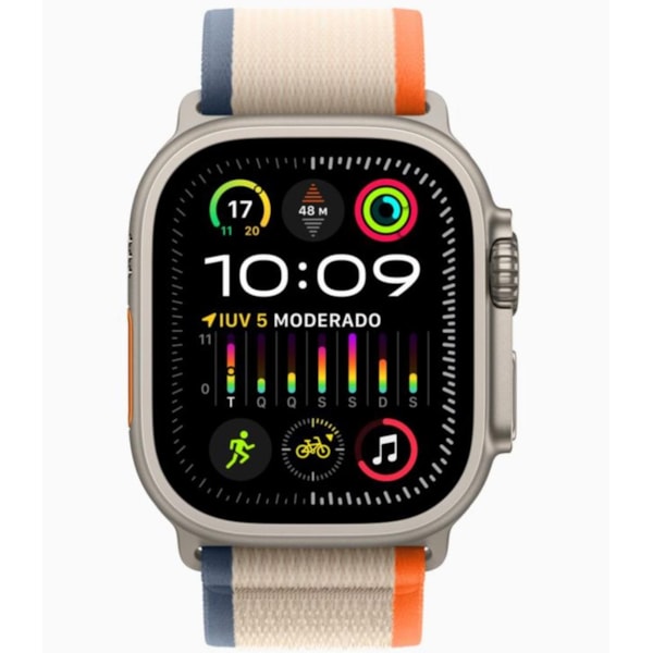 Apple Watch Ultra 2 GPS Titânio 49mm - pulseira Loop Trail Laranja / Bege-01e05831-f4b5-480e-96f7-379c1a085af4