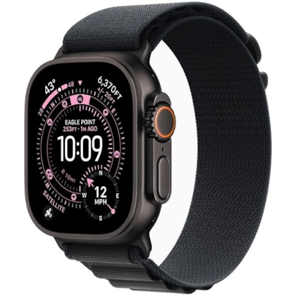 Apple Watch Ultra 3 49 mm GPS + Celular - Black Titanium Alpine Loop
