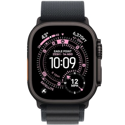 Apple Watch Ultra 3 49 mm GPS + Celular - Black Titanium Alpine Loop