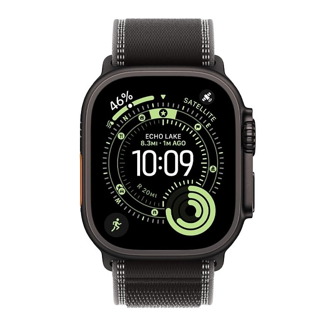 Apple Watch Ultra 3 49 mm GPS + Celular - Black Titanium Charcoal Trail Loop-370ece23-ff74-4e30-8c9a-06de4480b980