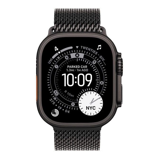 Apple Watch Ultra 3 49 mm GPS + Celular - Black Titanium Milanese Loop-0e429104-73d2-47b6-9333-d0d47c7fc985
