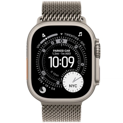 Apple Watch Ultra 3 49mm GPS + Celular - Natural Titanium Milanese Loop