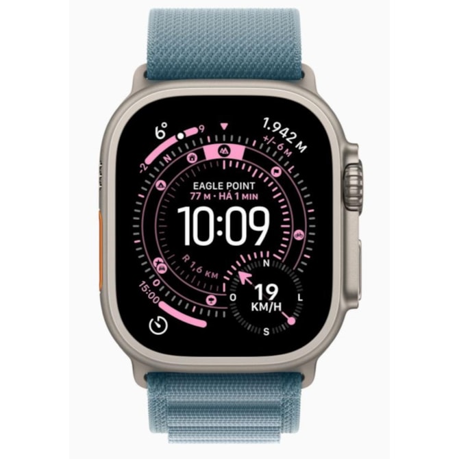 Apple Watch Ultra 3 GPS + Celular 49mm - Natural - Pulseira Loop Alpina-1675e319-0cce-4949-933b-f1be797ae1e2