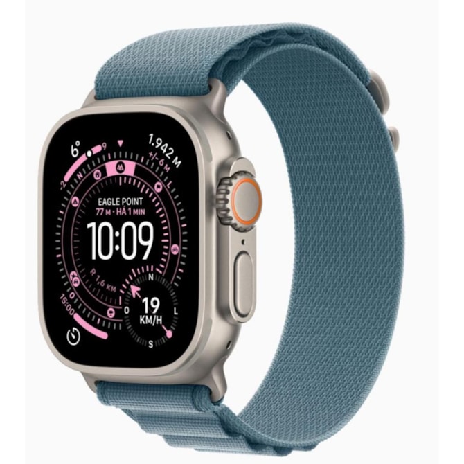 Apple Watch Ultra 3 GPS + Celular 49mm - Natural - Pulseira Loop Alpina-ac8a2274-17ca-4f10-82e1-84c489458d6a