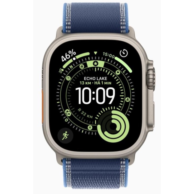 Apple Watch Ultra 3 GPS + Celular 49mm - Natural - Pulseira Loop Trail-43e90675-610a-405d-ab9d-d54b0d4dbe5c