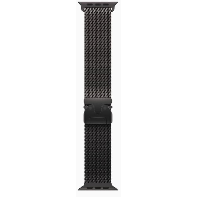 Apple Watch Ultra 3 GPS + Celular 49mm - Preto - Pulseira estilo milanês de Titânio-9f3c6a49-b4e3-4976-9aa1-6823af15161e