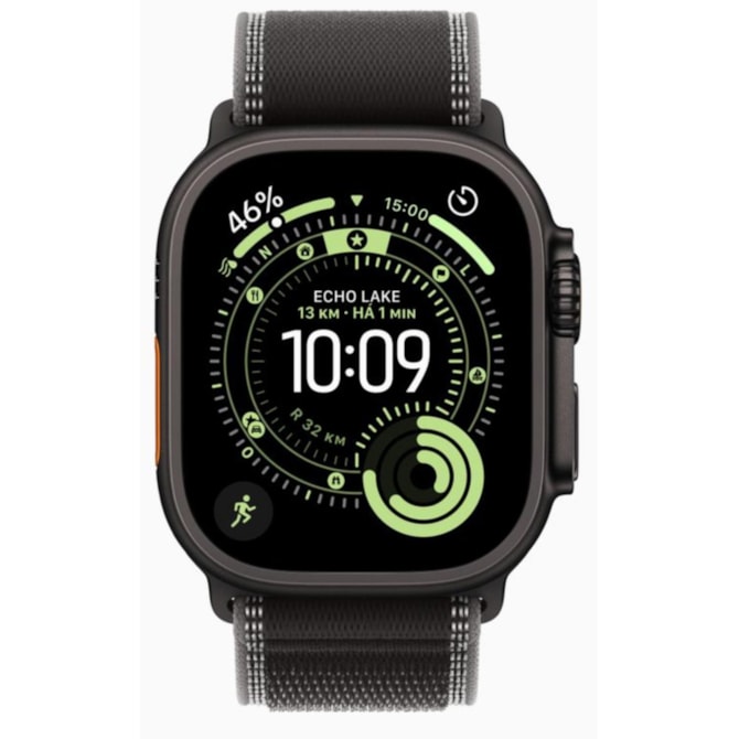 Apple Watch Ultra 3 GPS + Celular 49mm - Preto - Pulseira Loop Trail-6b48b683-3847-444e-8dd5-d9eb5de425cf