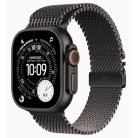 Apple Watch Ultra 3 GPS + Celular 49mm - Pulseira estilo milanês de Titânio - Preto