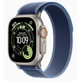 Apple Watch Ultra 3 GPS + Celular 49mm - Pulseira Loop Trail - Azul/azul-brilhante
