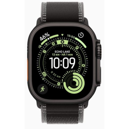 Apple Watch Ultra 3 GPS + Celular 49mm - Pulseira Loop Trail - Preto/carvão