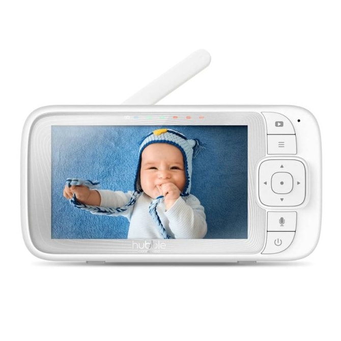 Babá Eletrônica Hubble Nursery View Pal Glow+ Sem fio - Branco-0dd204d0-fece-462c-9f0e-381922724230