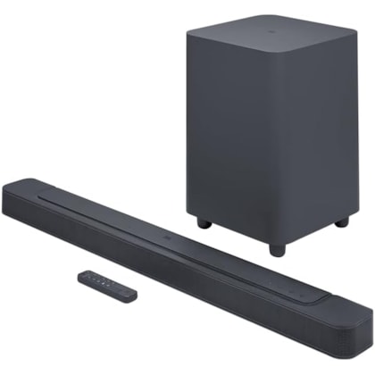 Barra de Som Soundbar JBL Bar 500 5.1 Surround - USB - Wi-Fi / Bluetooth - Preto