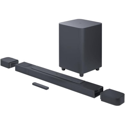 Barra de Som Soundbar JBL Bar 800 5.1.2 Surround - Preto