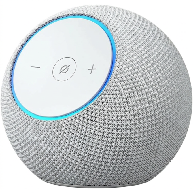 Caixa de Som Amazon Echo Dot Max Alexa Smart Bluetooth - Branco-aed55255-bf26-48c0-94af-bc5c9846c002