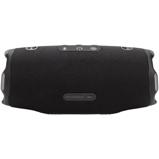 Caixa de som Bluetooth JBL Charge 6 Original - Preto-dbe1f083-6873-4bf6-b751-7a0495242e62