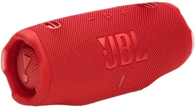 Caixa de som Bluetooth JBL Charge 6 Original - Vermelha