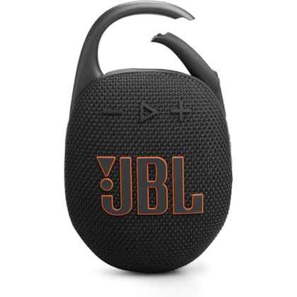 Caixa de som Bluetooth JBL Clip 5 Preta Original