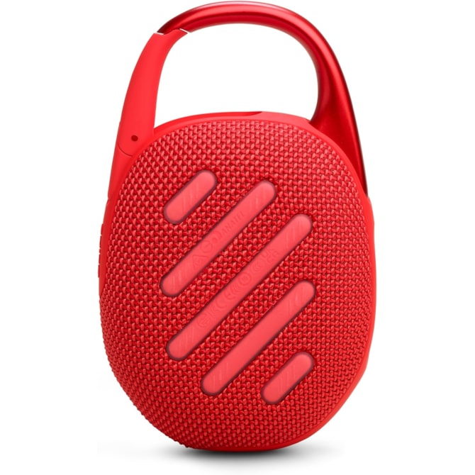 Caixa de som Bluetooth JBL Clip 5 Vermelha Original-65f7e68a-618a-4f52-81fb-4e5d2ac31d2f