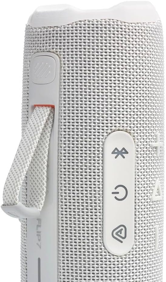Caixa de som Bluetooth JBL Flip 7 Original - Branco