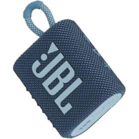 Caixa de som Bluetooth JBL Go 3 original IPX7 Cor:Azul