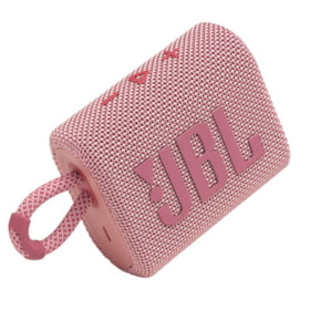 Caixa de som Bluetooth JBL Go 3 original IPX7 Cor:Rosa