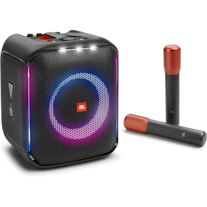 Caixa de som Bluetooth JBL Partybox Encore C/ 2 microfones Original