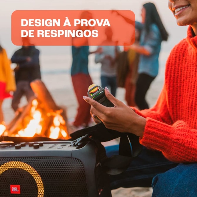 Caixa de som Bluetooth JBL Partybox Encore C/ 2 microfones Original-9bf2f332-63cc-4884-9ea2-3237b790c2e0