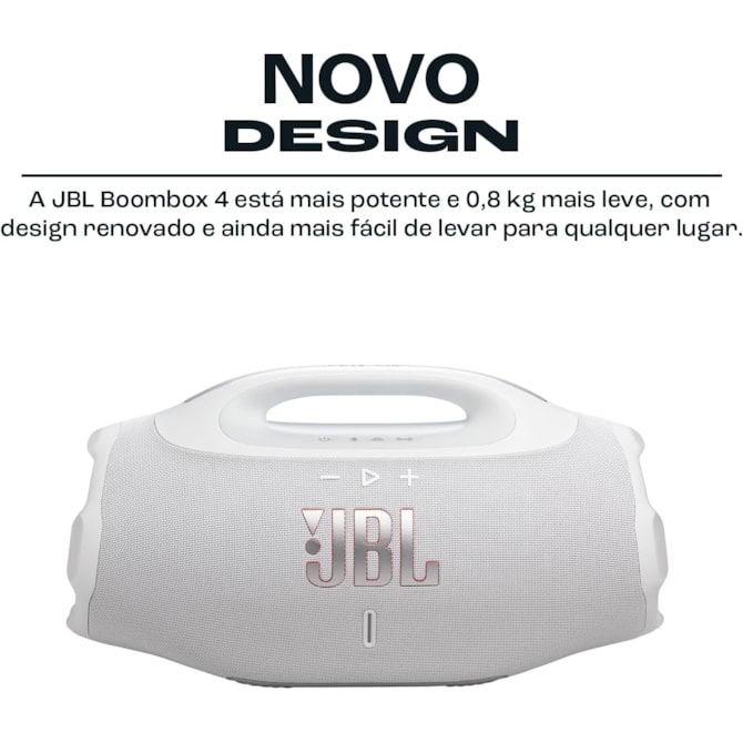 Caixa de Som JBL Boombox 4 Bluetooth 210 Watts - Branca-33685532-9c52-41f9-8c70-0a8341af2635