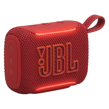 Caixa de som JBL GO 5 4.8W RMS Bluetooth - Vermelho