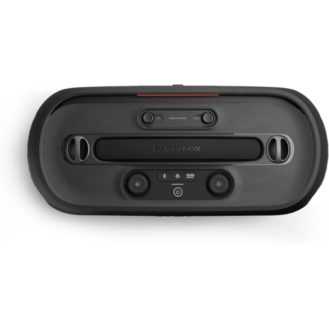 Caixa de Som JBL Partybox On The Go 2 com 2 Microfones Sem Fio - Preta-d706253e-bff0-4105-9c5e-dc12d3bfa0d9