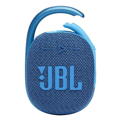 Caixa de som Portátil Bluetooth JBL Clip 4 original Cor:Azul Eco