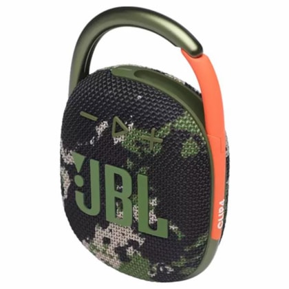 Caixa de som Portátil Bluetooth JBL Clip 4 original Cor:camuflado