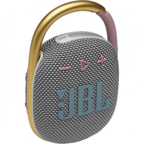 Caixa de som Portátil Bluetooth JBL Clip 4 original Cor:gray