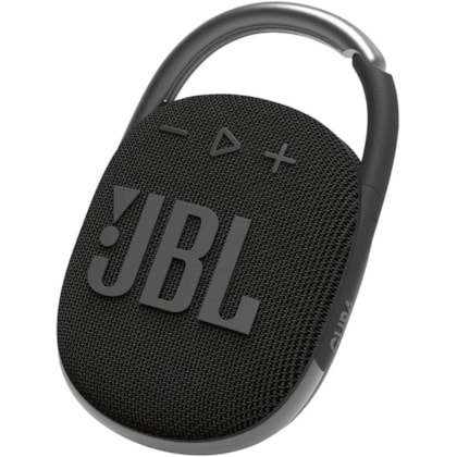 Caixa de som Portátil Bluetooth JBL Clip 4 original Cor:Preto